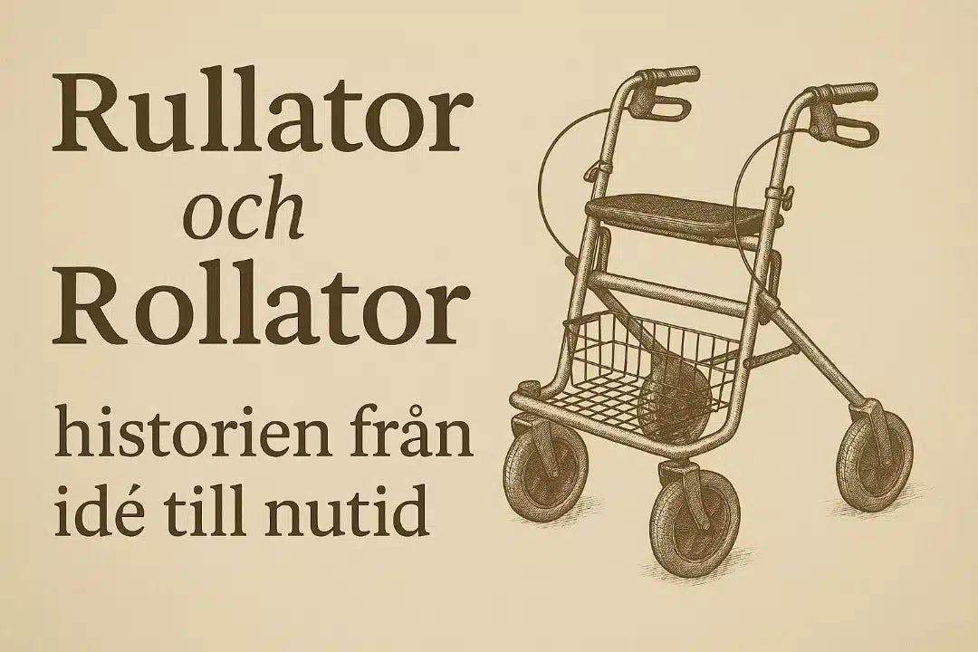 Rullator och Rollator – Historien från idé till nutid