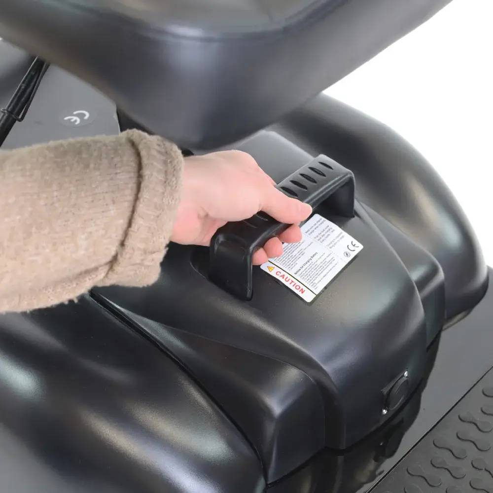 Batteri till promenadskoter medelstor handtag och laddning anslutning