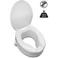 Toalettförhöjare med lock 15 cm Toalettförhöjare med lock15 cm höjning för enklare toalettbesök