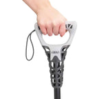 Fyrpunktskäpp Ergonomiskt handtag med handledsrem för trygg användning