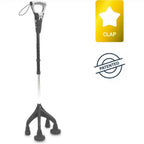 Fyrpunktskäpp Ergonomisk fyrpunktskäpp med CLAP-patent och halkfria fötter
