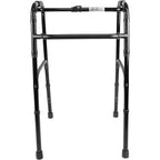 Gåram a black metal frame with black handles