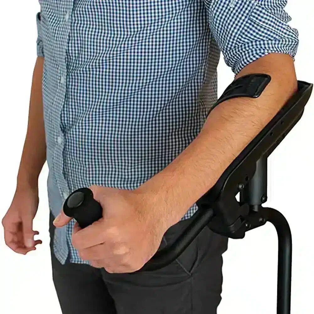 Krycka underarmsstöd vänster a person with a device on their arm