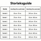 Knäskydd GenuPro Comfort storlek 2 storleksguide