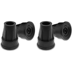 Kryckdoppar halkskydd Svart halkskyddsdoppa i gummi 17–19 mm – fyrpack från KMINA