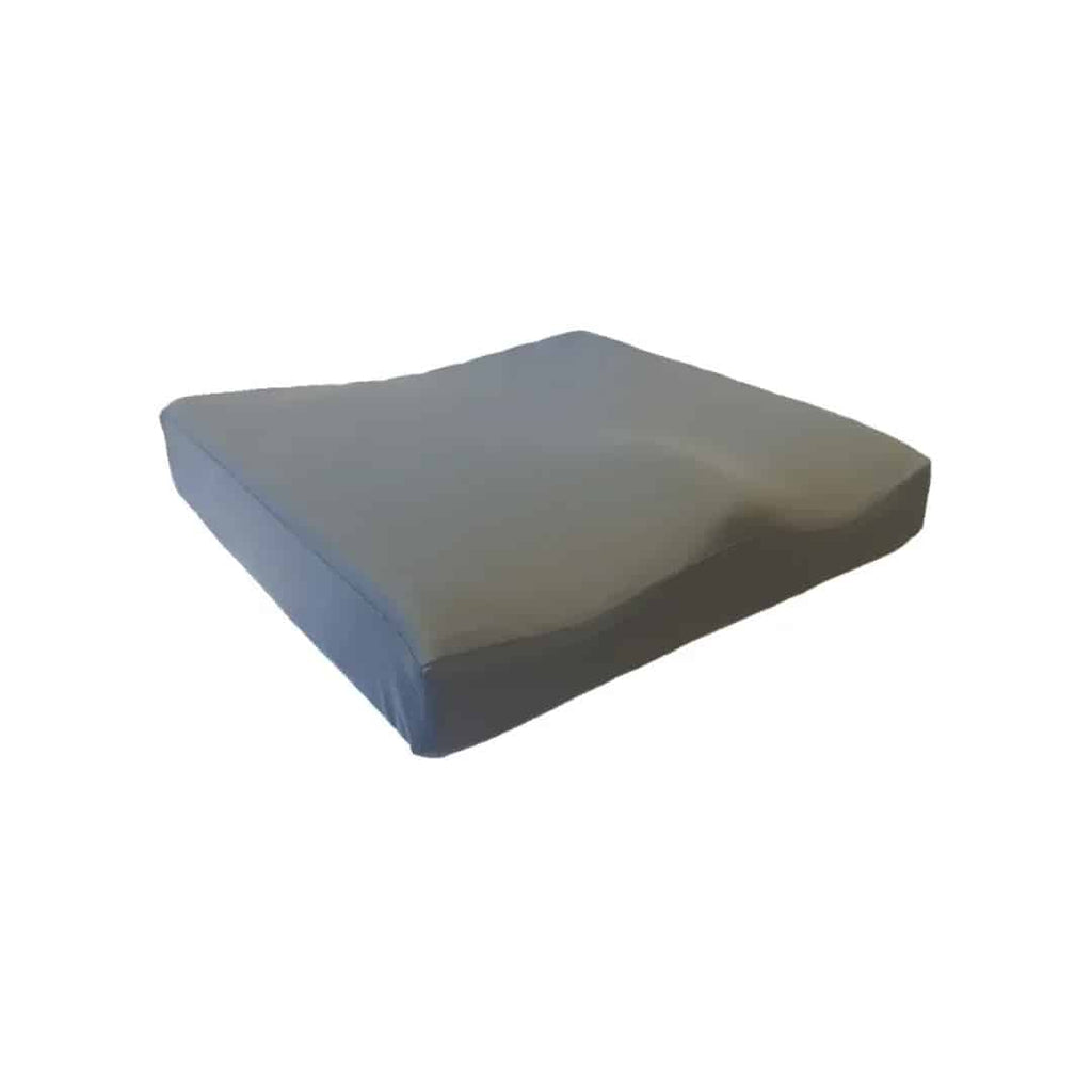 Avlastande sittkudde mot trycksår - sitshöjare i fyrkantig form med mjuk yta och tryckavlastande design.