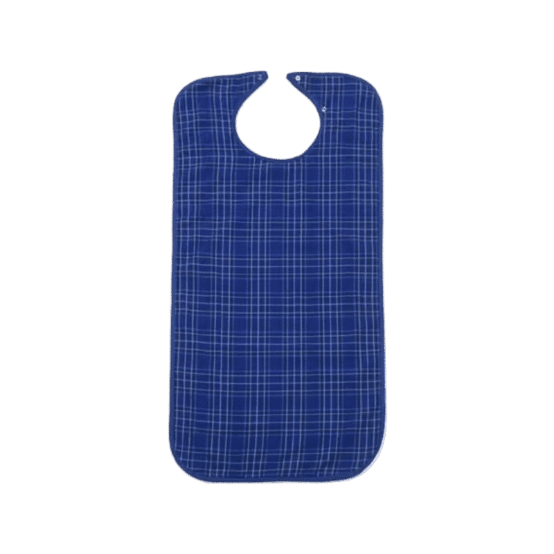 Vattentät haklapp large. Vattentät vuxenhaklapp i blått för storlek medium och large