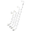 Stödhandtag 30 cm. a group of white shower hooks