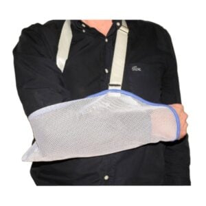 Mesh arm sling – adjustable and breathable arm sling for arm and shoulder support