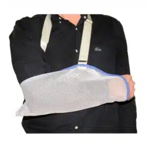 Mesh arm sling – adjustable and breathable arm sling for arm and shoulder support