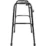 a black walker frame with black handles