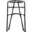 a black walker frame with black handles