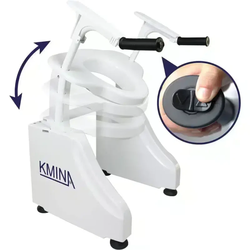 Enkel styrning med knapp på armstödet Kontrollknapp för elektrisk toalettstolshiss för en självständigt liv