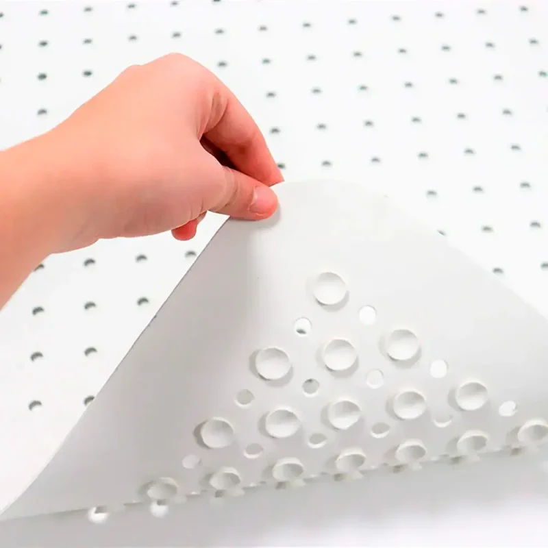 Baksida av duschmatta 43x43 med sugkoppar