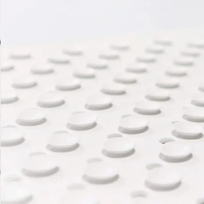 Halkskydd med sugkoppar Sugkoppar på undersidan av duschmatta 43x43