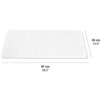 Shower mat dimensions: 89 x 39 cm