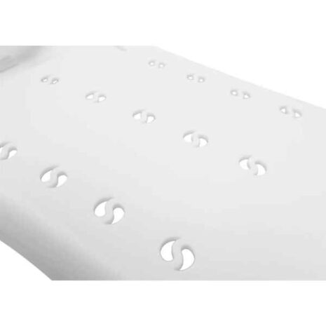 blob-6-25.jpg Badbräda för badkar a white plastic board with holes