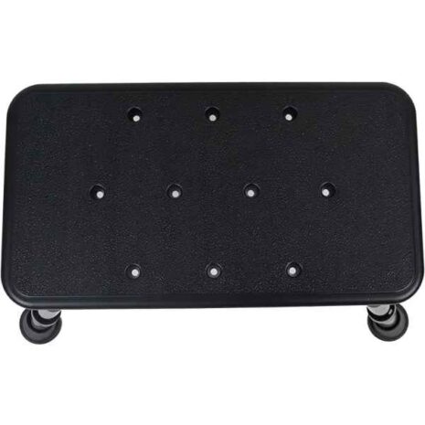blob-3-47.jpg Badkarspall a black step stool with small holes
