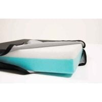 Wheelchair seat cushion with viscoelastic foam and waterproof cover