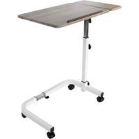 Sängbord - Brun. a table on a white surface