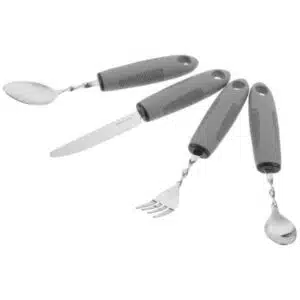 a spoons and forks with handles