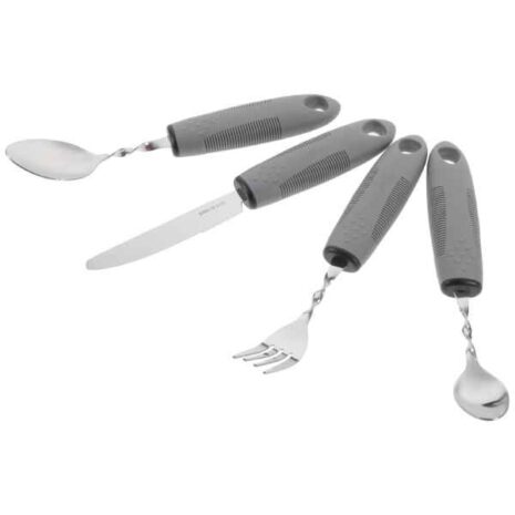 Bestick set. a spoons and forks with handles
