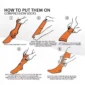 instructions on how to wear compression socks