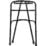 Gåram a black walker frame with black handles