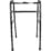Gåram a black metal frame with black handles