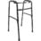 Gåram – Lätt. a black walker frame with black handles