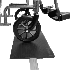 a wheel on a machine