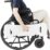 Glidtavla för överflyttning a person in a wheelchair holding a board
