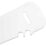 Glidtavla för överflyttning a white plastic cheese cutter