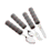 Ergonomiska lättviktsbestick set. a spoon and fork with handles