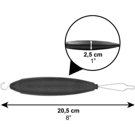blob-4-45.jpg Knäpp hjälp a measuring tape with a black handle