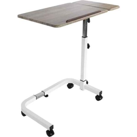 Sängbord - Brun. a table on a white surface