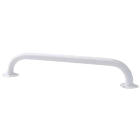 Stödhandtag 40 cm. a white metal bar on a black background