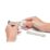 Time Timer Klocka a close-up of a hand holding a watch