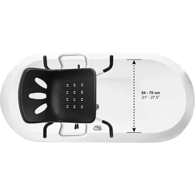 360° rotation Roterande funktion på badkarsstol med armstöd