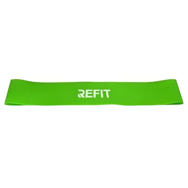 Exercise band Refit Rubberband green medium resistance