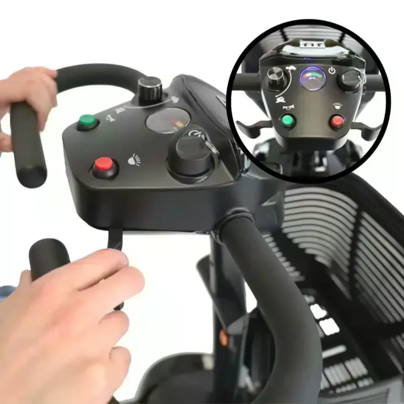 Användarvänlig kontrollpanel Kontrollpanel på elektrisk scooter för vuxna