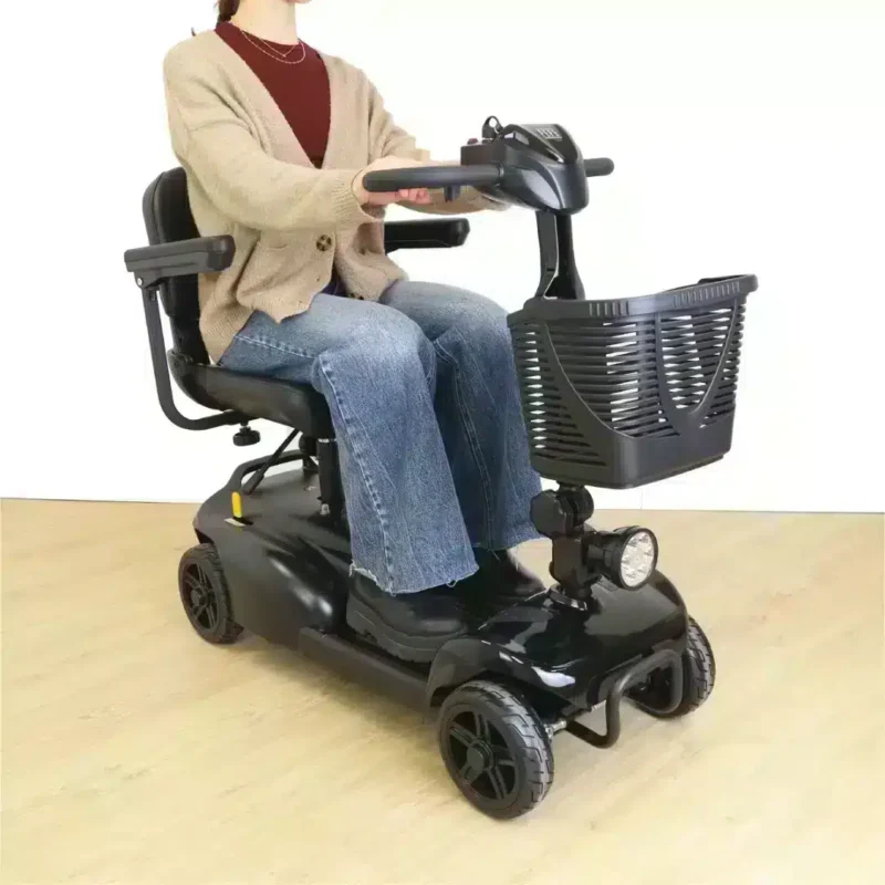 Säkerhetsfunktioner Elektrisk scooter för vuxna med tydlig backfunktion