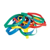 Refit Rubberband exercise bands in different colors and resistance levels