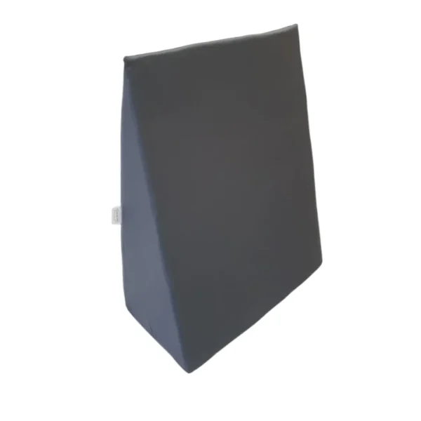 Multi-position wedge pillow blue standing on edge