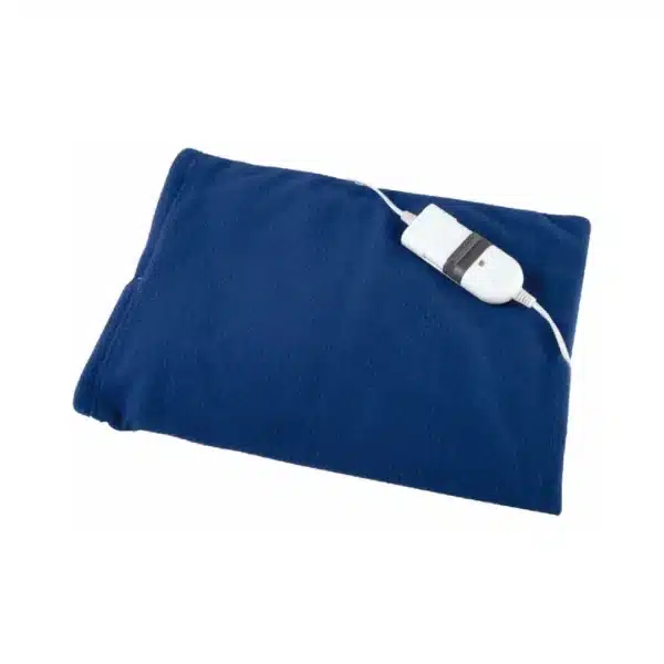 Elektrisk värmedyna mörkblå 40×32 cm med avtagbart microfiberöverdrag
