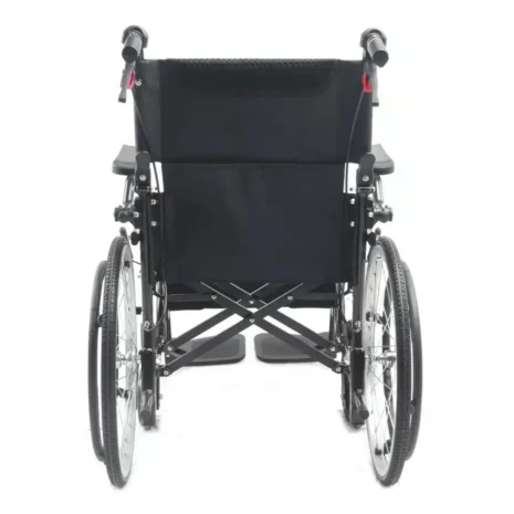 Rullstol modell 2242 bakifrån Lättvikts rullstol modell 2242 bakifrån