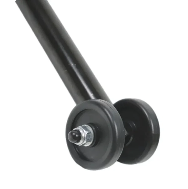Close-up of an anti-tip wheel – PEPE