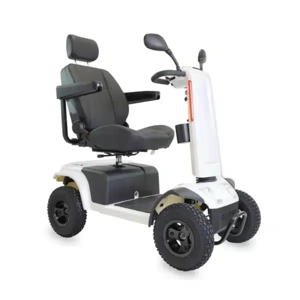 elscooter terränggående för vuxna i profilvy