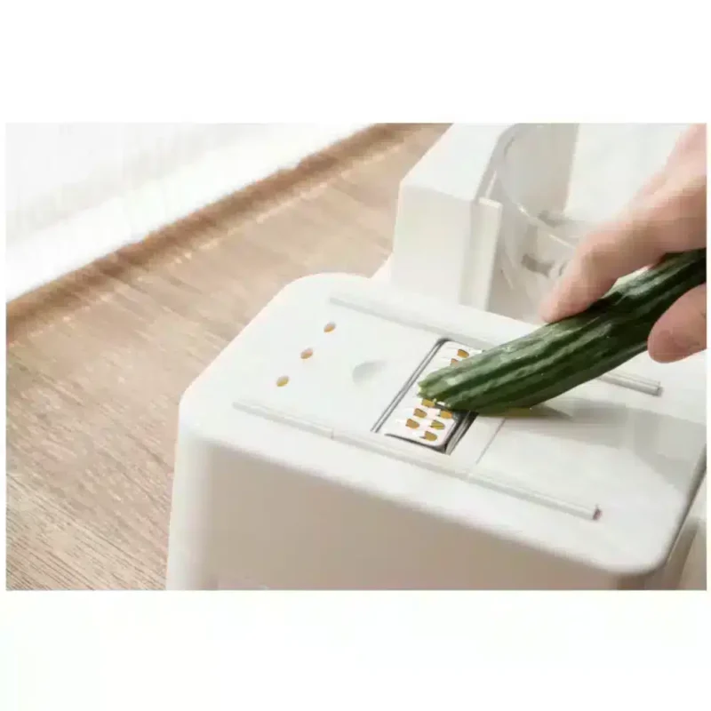 Justerbar grönsakshållare Multifunktionell skärbräda med klämma håller gurka