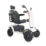 Promenadskoter elscooter terränggående för vuxna i profilvy